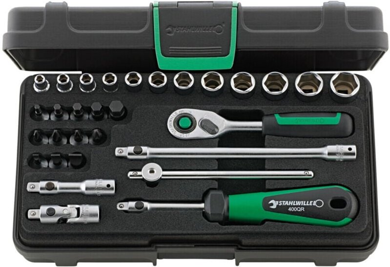 Stahlwille - 40/24/6QR kn Steckschlüsselsatz 1/4' (6.3 mm) 96011182