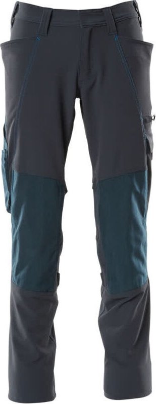 Mascot - Hose accelerate mit Knietaschen cordura 18179 Gr. 47 schwarzblau