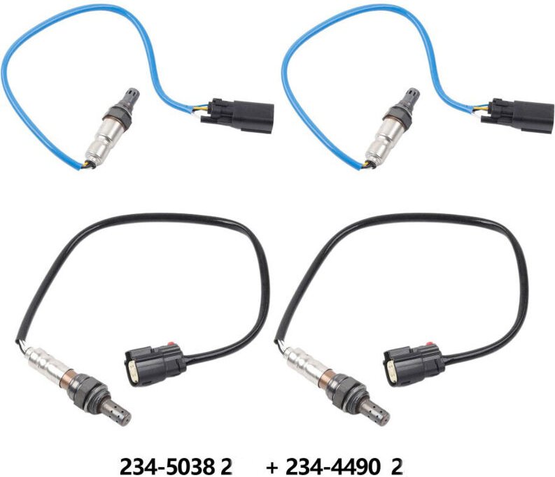 4X Sauerstoffsensoren für Ford Edge 11-14 Explorer 3.5L Lincoln MKX Mazda CX-9 11-15,234-5038 234-4490 234-4489