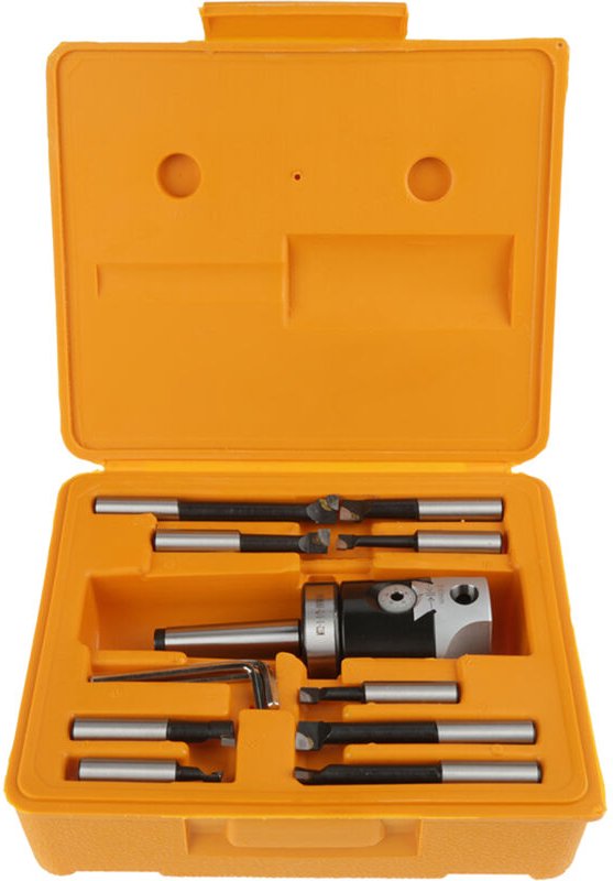 Eosnow Fräsmaschine Zubehör MT2 -M10 Bohrkopf Bar Kopf, Werkzeug-Set, F1 -12 für die