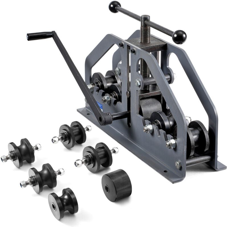 VEVOR Rohrbiegemaschine, max. 1-1/2 Zoll, manueller Rohrbieger mit 6 Matrizen, 360° Kupfer-Aluminium-Rohrbiegewerkzeug f...