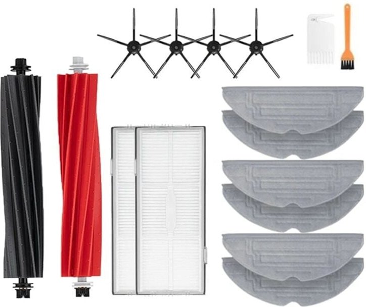 Für S8 Pro Ultra Teile Seite Pinsel Filter Mopp Tuch Staub Taschen