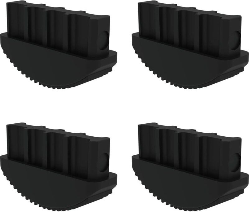 Munk - Günzburger Steigtechnik 4x Innenschuh für Leitern aus gfk 98 x 25 mm - 019244