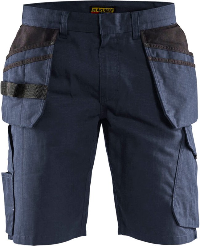 Arbeitsshorts mit schwebenden Taschen 1494 - Dunkelmarine/Schwarz S - FR(40) - SE(C46) - Standards