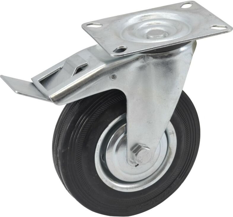 AWTOOLS Lenkrad, schwarze Gummibremse, 160 mm