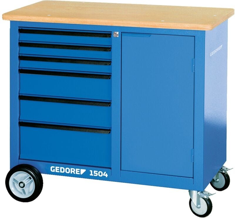 Thumbnail - 1504 0321 Rollwerkbank mit 6 Schubladen