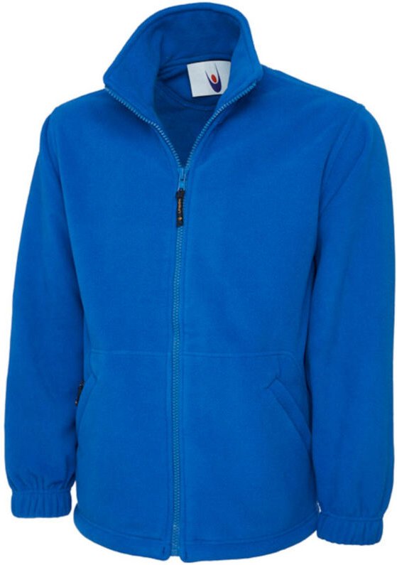Extra dicke Unisex Fleecejacke 300 g/m² Antipilling Hellblau 3XL