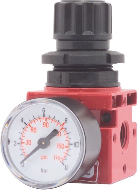 Elmag RG Druckluft Druckminderer Druckregler mit Anschlussgewinde 1/4"