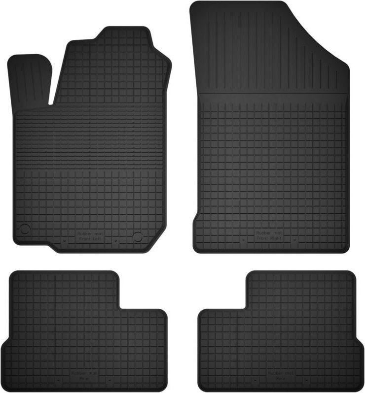 Gummi-Automatten, 4er-Set, Universalmodell: Nissan Micra K12 Fließheck (2002-2010)