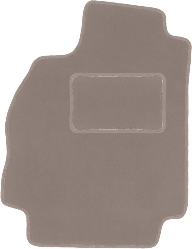 Beige Fahrermatte für: Renault Megane II Fließheck (2002-2008)