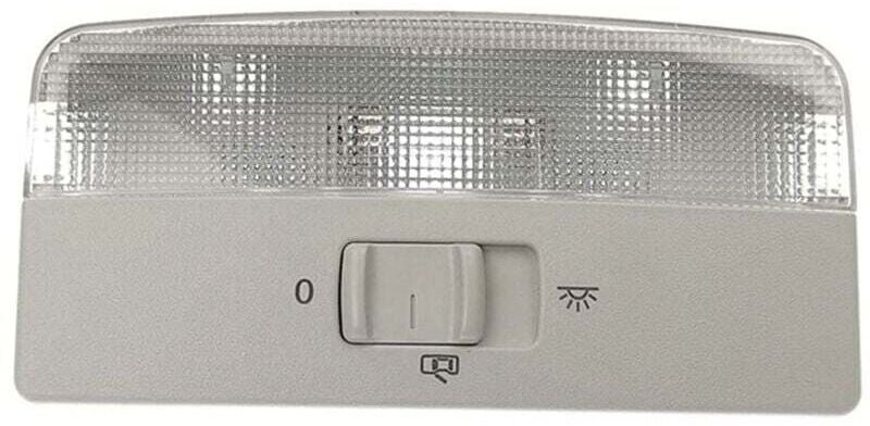 Graue Innenraum-Leseleuchte für Volkswagen 9N 6R T5 (2002–2015), Skoda Fabia und Seat (Teilenummer: 6QD947105)