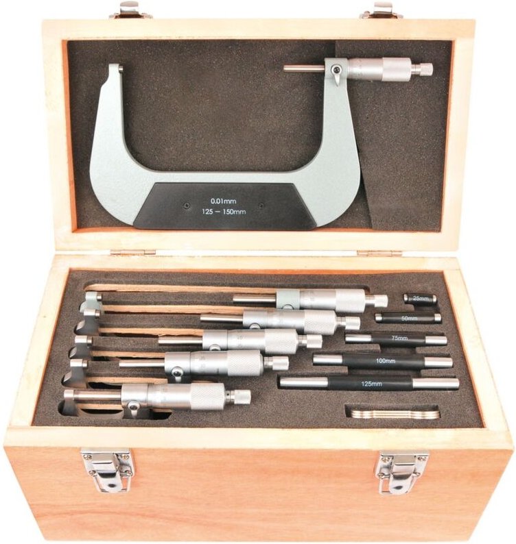 Elmag - Präzisionsbügelmessschrauben-Set