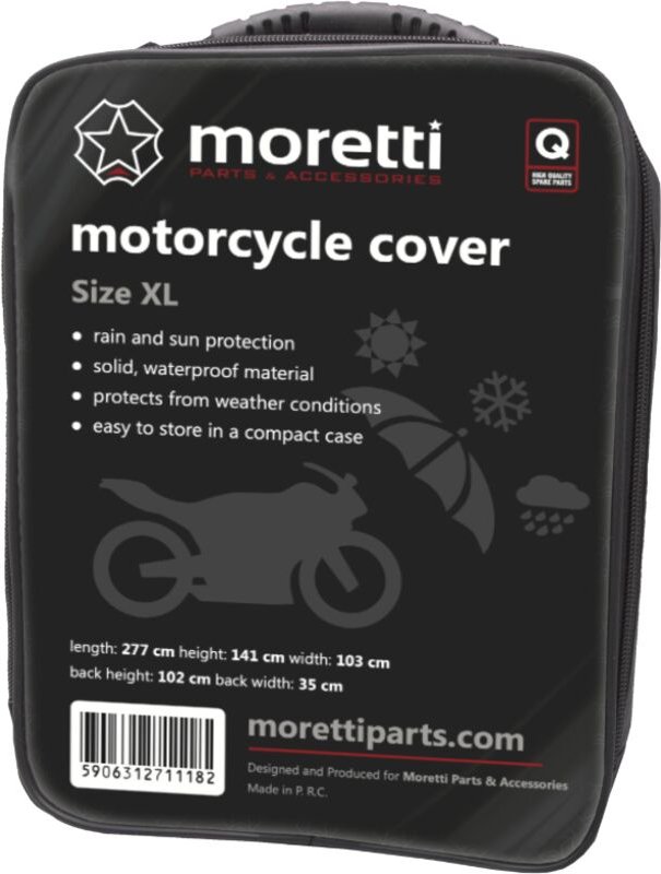 XL Moretti Motorradabdeckung