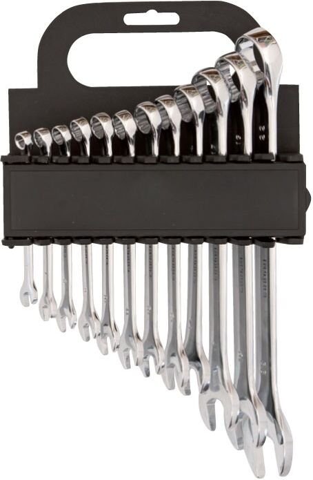 Serie 12 Kombinierte Schlüssel Mm.6 Bis Mm.22 Mit Halterung
