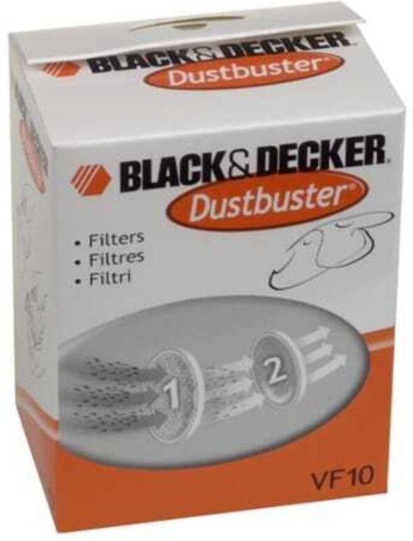 Black&decker - stofzakje - filter kruimeldief vf10 - vf10 - 5035048999899