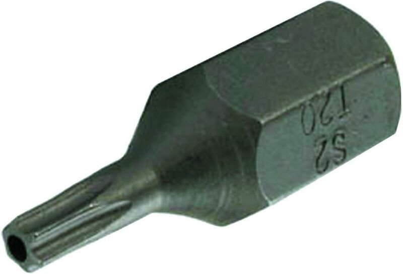 Torxbit T20 Kurz, Bohrung