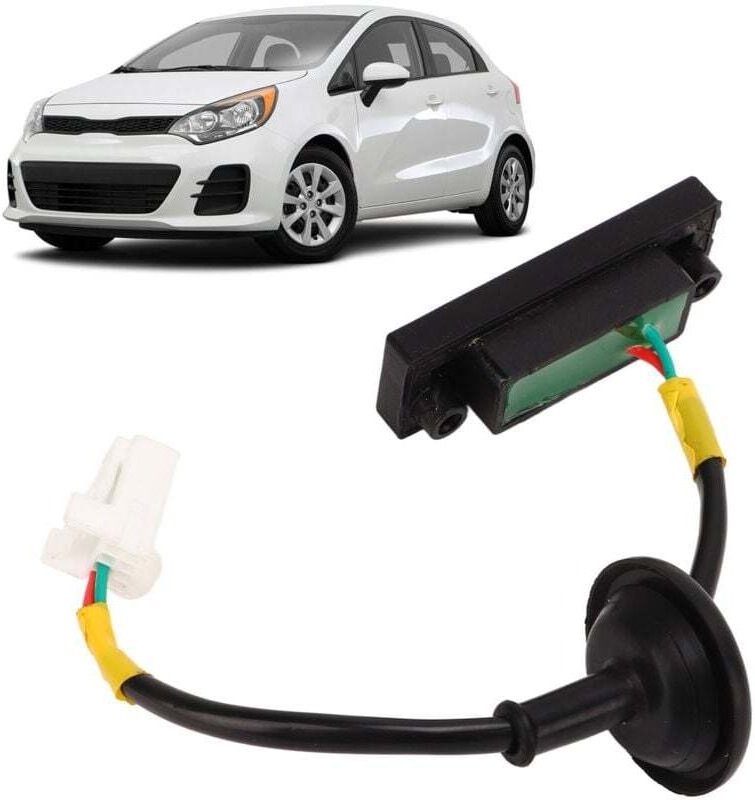 Kratzfester ABS-Heckklappen-Kofferraum-Entriegelungsknopf 81260-1W220, Ersatz für Kia Picanto tb 2011–2017, für Kia Rio ...