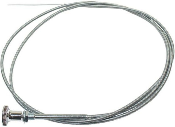 Tlily - Chrom Universal 6 Ft Vergaser Kabel Push Pull Drossel für Hot Rat Rod