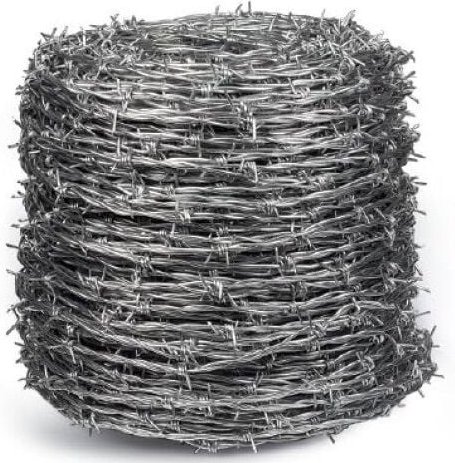 Stacheldraht 2,5 x 2,0, 4-fach verzinkt, 10 kg Stück