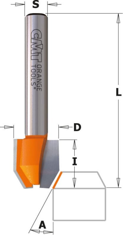 921.030.11 Kombi-Anfasfraser Hm S=8 D=12x12.7