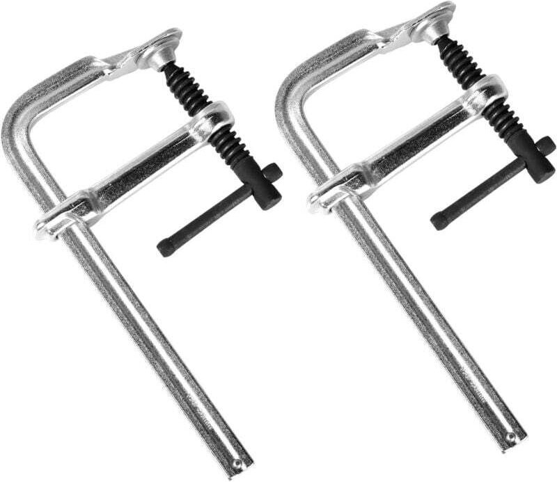 Zweiteilige Gleitarmklemme, robuste F-Klemme, für Holzbearbeitung, Klemmen zum Schweißen von Stangen