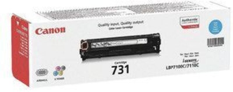 Toner Originalzubehör 731C ca. 1.500 Seiten cyan