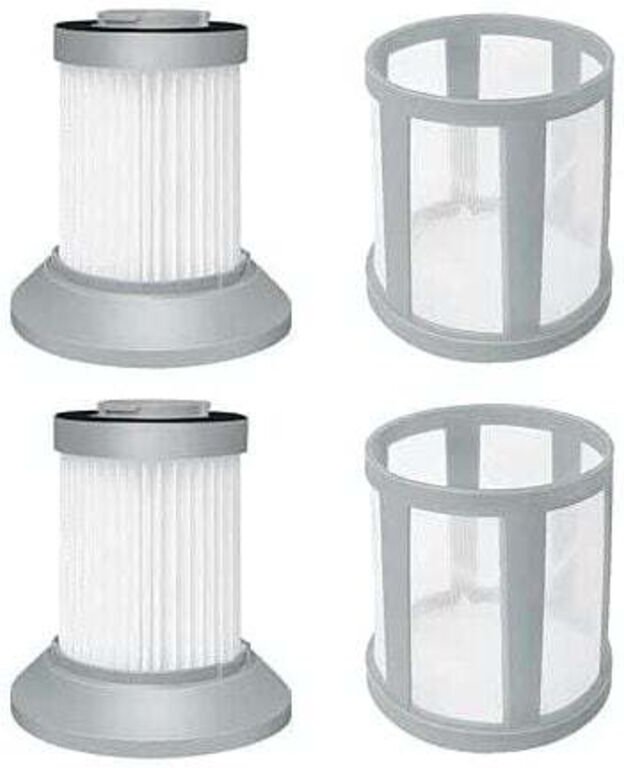 1613056 Lot de 2 filtres à poussière pour aspirateur 1665 1665W 2156 2156A 2156E 21562 Pièces de rechange neuf pour Biss...