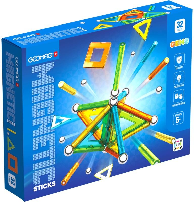 Thumbnail - Geomag gems magnetstabchen 32st