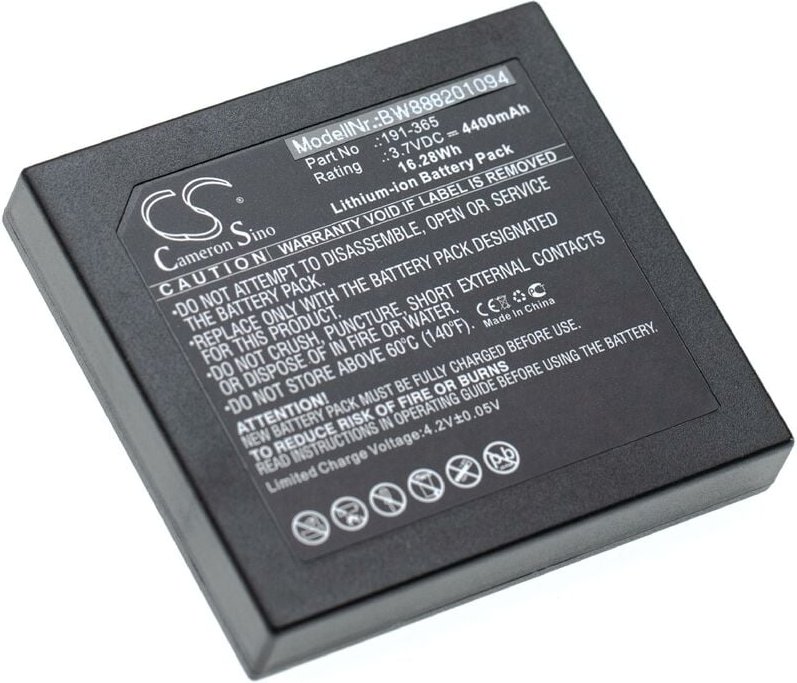 Vhbw - Akku Ersatz für ge 191-356, 191-365 für Messgerät (4400mAh, 3,7V, Li-Ion)