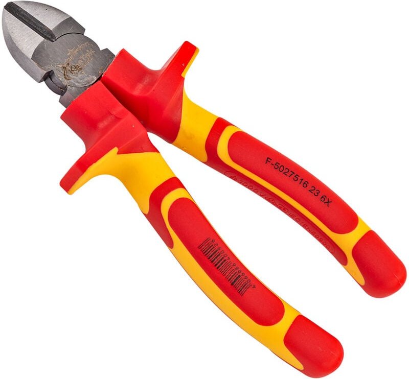 Kestek Elektriker Kabel Seitenschneider Drahtschneider Zange 160 mm Griffe isoliert