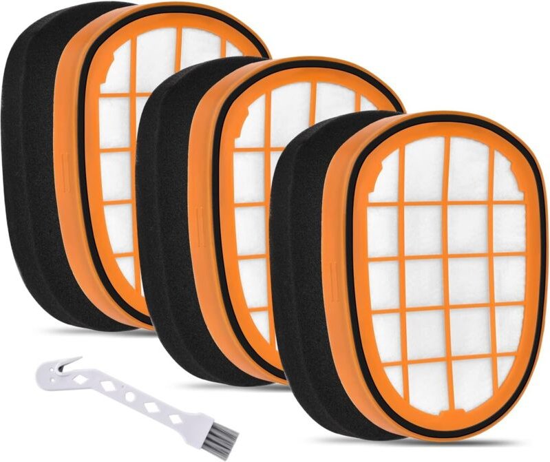 3er-Set FC5005/01 Ersatzfilter für Philips SpeedPro Max Aqua Plus – kompatibel FC6802/6812/6823/6826, ersetzt XC7042/804...