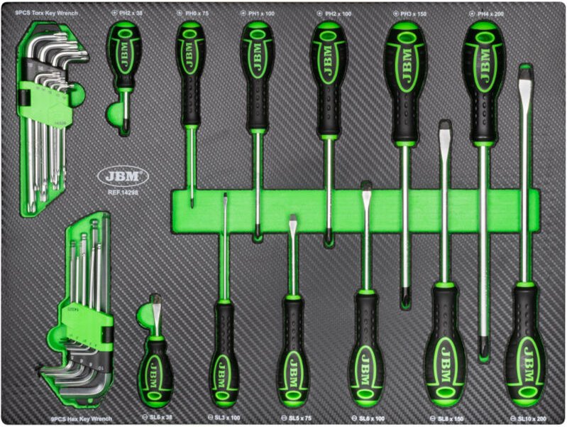 JBM - EVA-Modul für Schraubendreher und Inbusschlüssel 14298