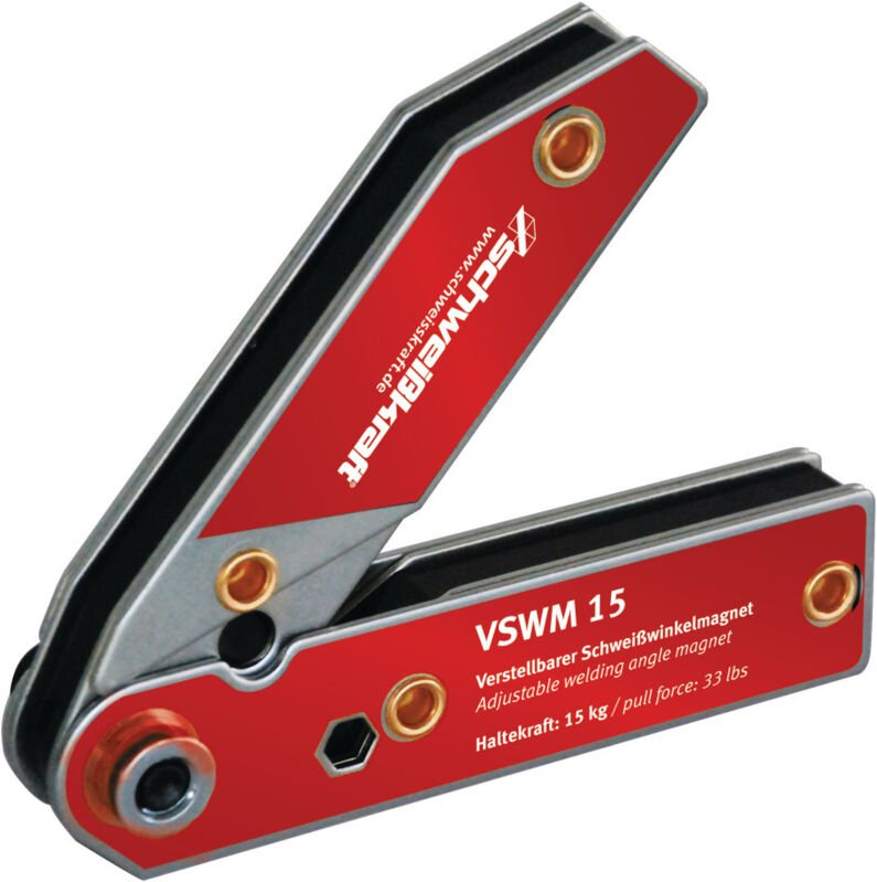 Schweißkraft verstellbarer Schweißwinkelmagnet VSWM 15 (Winkel 30°-270°)