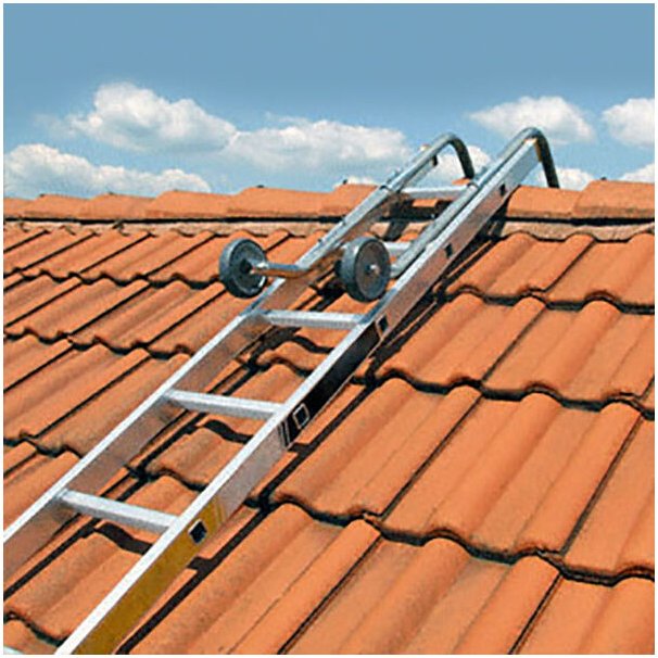 Dachleiter 3.13m - 11 Sprossen + Haken - 7111T