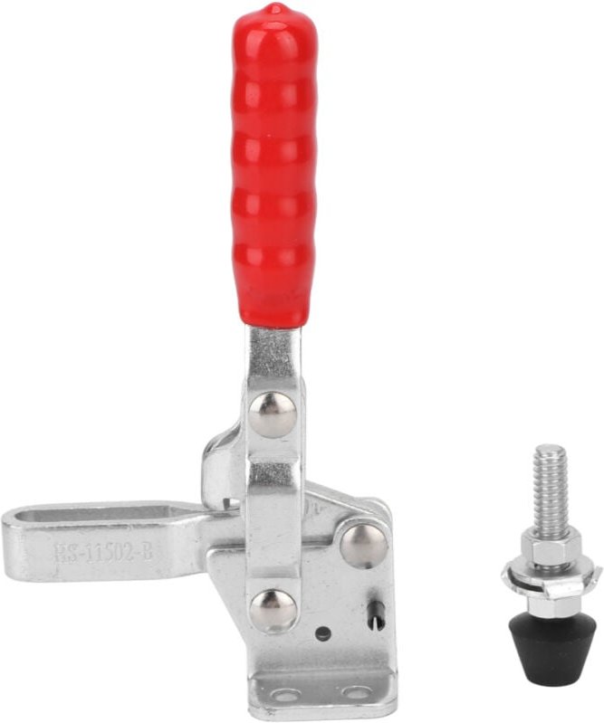 Einfach zu bedienende Kniehebelklemme für Holzbearbeitung, Wartung und Montage.