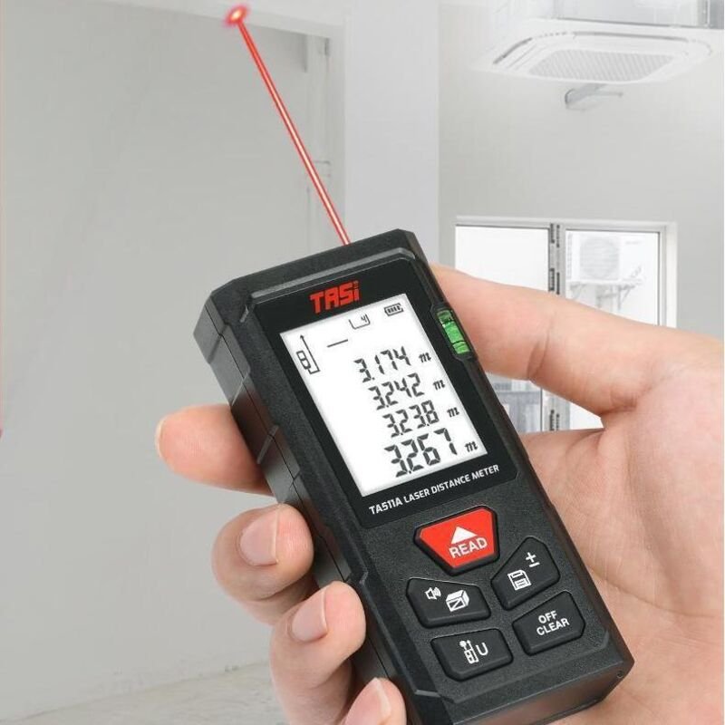 Laser-Entfernungsmesser, tragbarer Distanzmesser, Infrarot-Messgerät, elektronisches Lineal, Laser-Lineal