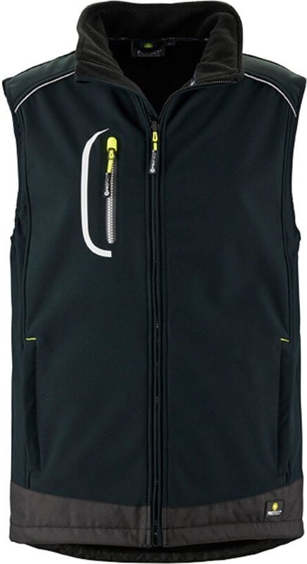 4PROTECT® Softshellweste IDAHO schwarz 3322 Gr. S