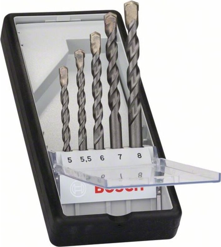 5-tlg. CYL-3 Betonbohrer-Set, Robust Line, 5–8 mm - Bosch