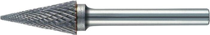 PROMAT Frässtift Form SKM D. 3 mm Kopflänge 12 mm Schaft-D. 3 mm Hartmetall Ver