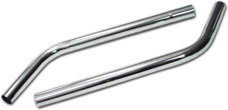 Cleancraft Saugrohr Ø 34 mm / 2 x 0,58 m, verchromt, 7010312