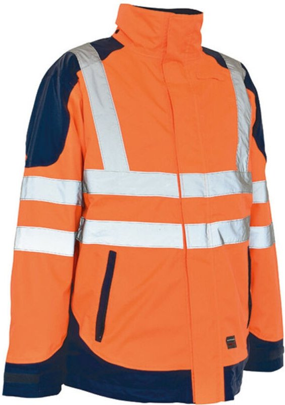 Parka 4-in-1 Elan Orange Marine Ts Selanom-s 100499-ogfbm