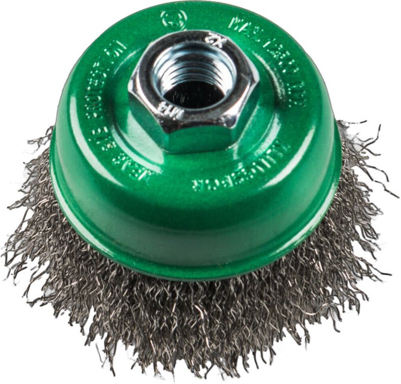 Thumbnail - Klingspor Topfbürste 80 mm Gewinde M 14 0,3 Edelstahl