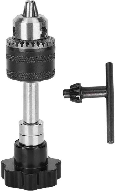 Bohrfutter, Spannbereich 0,5 mm bis 6,5 mm, Aluminiumlegierung, Holzbohrer aus Aluminiumlegierung mit Schraubenschlüssel...