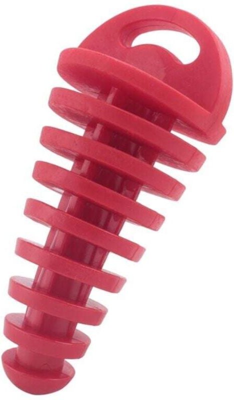 Geräuschloser Dichtungsstopfen für Motorrad, Dirtbike, ATV, Quad, 2-Takt, 4-Takt, Rot