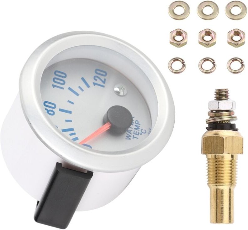 Automatisches Wasserthermometer, hochempfindliches digitales Temperaturmessgerät mit blauer LED für Upgrades.