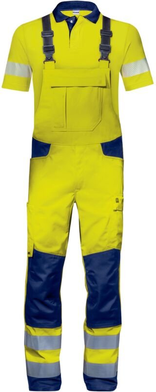 Uvex Suxxeed Construction Gelbe Herren-Arbeitshose - Latzhose: 50