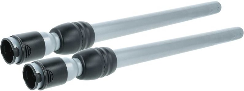 vhbw 2x Staubsaugerohr kompatibel mit Siemens Q 80 VSQ8660001, VSQ8660002, VSQ8660003 Staubsauger - 35 mm Anschluss, 61 ...