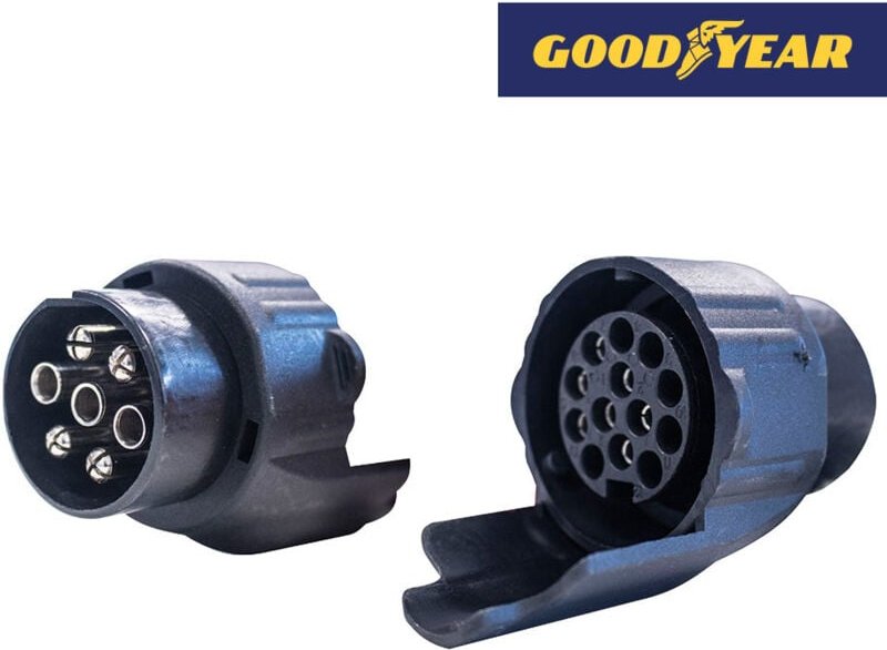 Goodyear Kunststoff-Anhängeradapter 13 auf 7 Pole