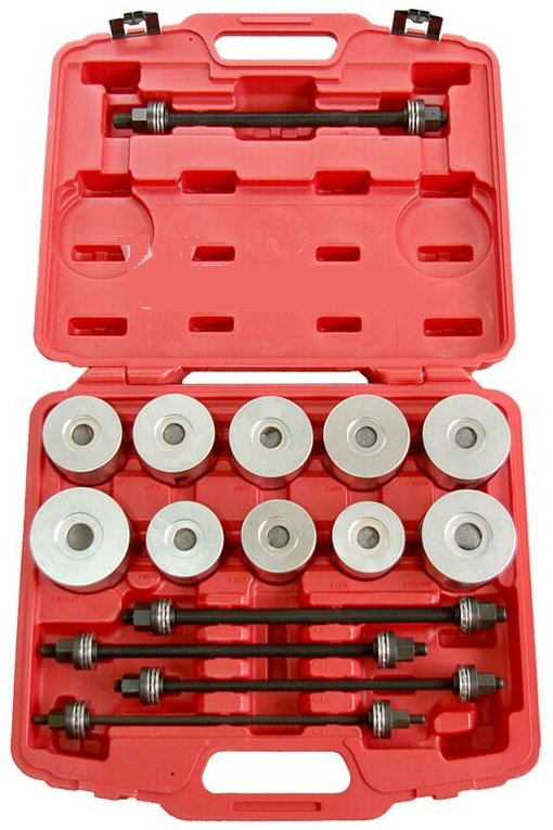 Varan Motors - VT01357B SILENTLAGER WERKZEUG LAGER KUGELLAGER MONTAGEWERKZEUG DEMONTAGE 27 TEILIGES SET