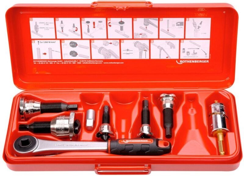 Aushalser Set, 12-15-18-22-28mm - 22103 - Rothenberger